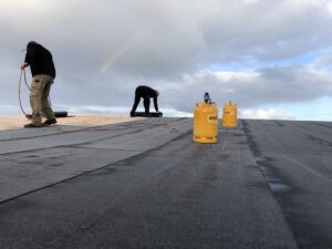 Tagpap brændes på d. 20. nov.