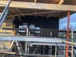 Huset beklædes d. 23. nov.