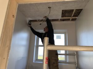 ...og på badeværelset d. 19. dec.