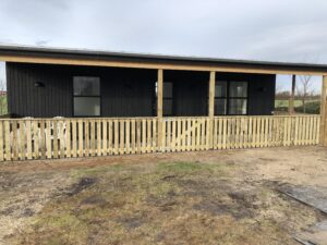 Så er der kommet rækværk op d. 24. jan.